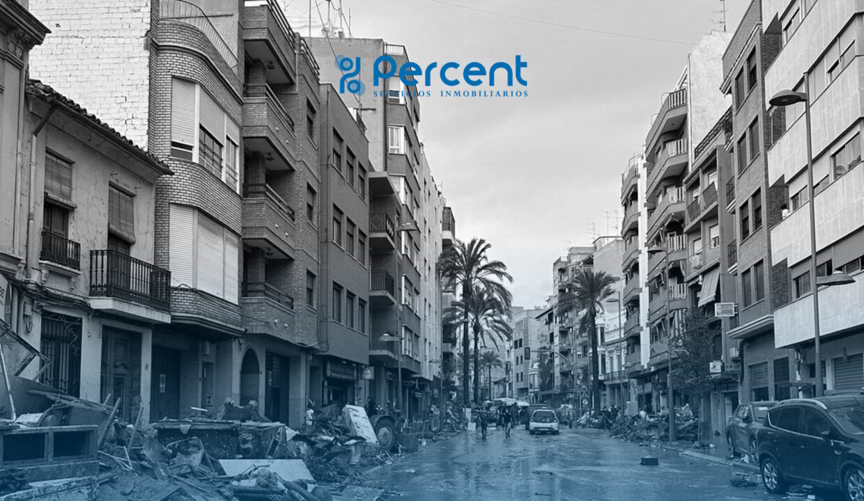 El impacto de la DANA en el mercado inmobiliario: suben los precios y cae la oferta